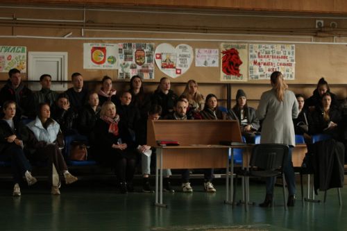 Встреча коллектива ГУ «Волейбольный клуб «Коммунальник-Могилев» с представителями государственных страховых компаний «Белгосстрах» и «Стравита»